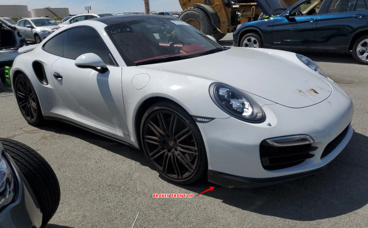 2014 Porsche 911 Turbo (Recuperación de robo)