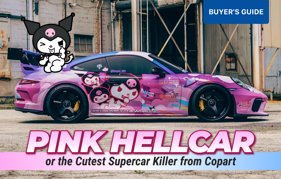Pink Hellcar or the Cutest Supercar Killer from Copart