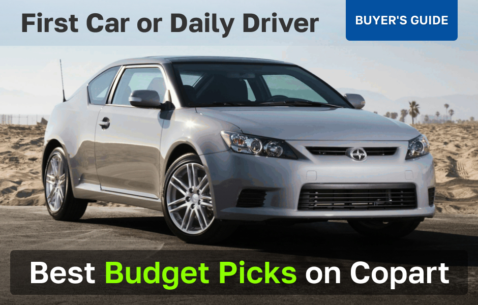 First Car or Daily Driver – Best Budget Picks on Copart