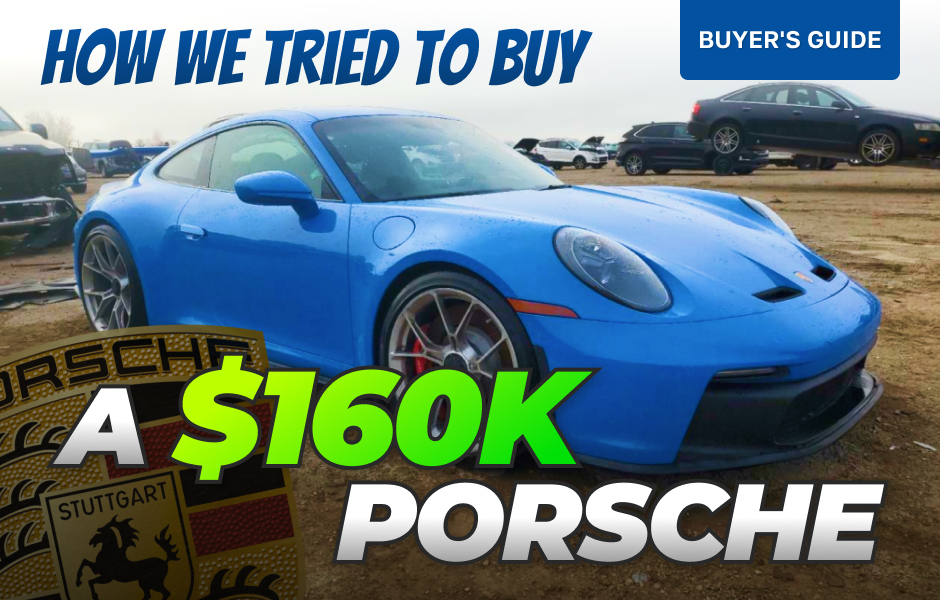 How We Tried to Buy a $160K Porsche