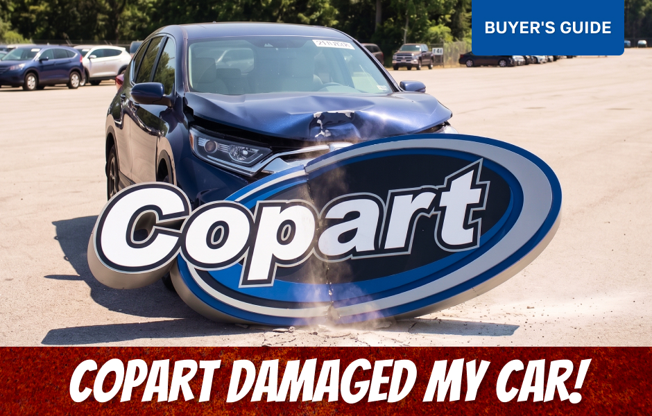 Copart Damaged My Car!