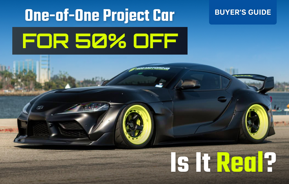 One-of-One Project Car for 50% Off – Is It Real?