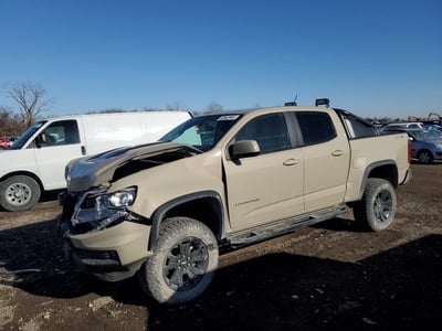 1GCGTEEN2M1****** 2021 Chevrolet Colorado