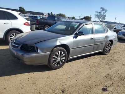 2G1WF52E049****** 2004 Chevrolet Impala