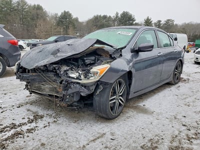 1HGCR2F56GA****** 2016 Honda Accord