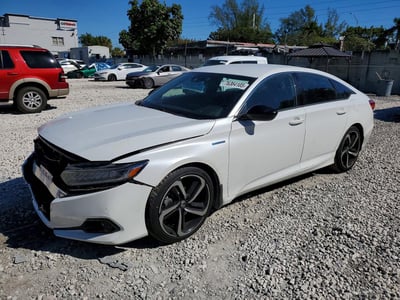 1HGCV3F23NA****** 2022 Honda Accord Hybrid