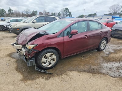2HGFB2F57DH****** 2013 Honda Civic