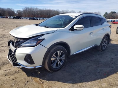 5N1AZ2BJXMC****** 2021 Nissan Murano