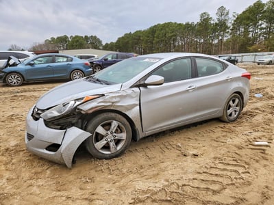 5NPDH4AE8CH****** 2012 Hyundai Elantra