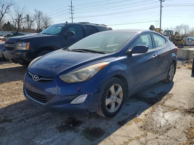 KMHDH4AE2DU****** 2013 Hyundai Elantra