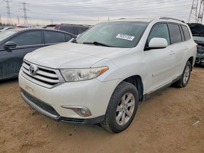 5TDBK3EH9CS****** 2012 Toyota Highlander