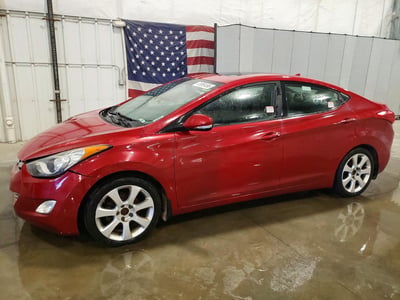 KMHDH4AEXDU****** 2013 Hyundai Elantra