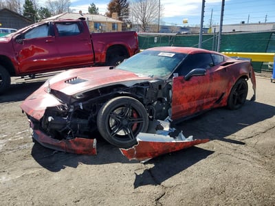 1G1YX2D74H5****** 2017 Chevrolet Corvette Grand Sport