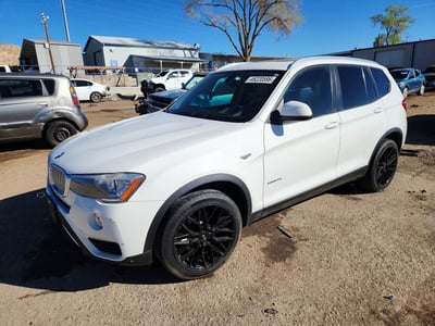 5UXWZ7C33H0****** 2017 BMW X3
