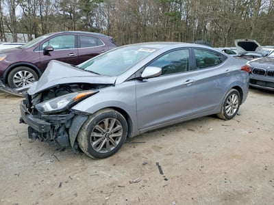 KMHDH4AE8EU****** 2014 Hyundai Elantra