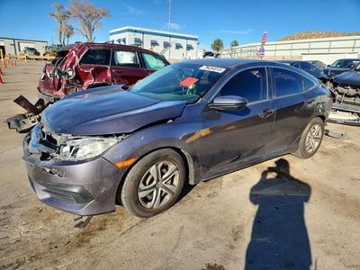 19XFC2F5XGE****** 2016 Honda Civic