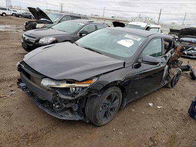 5NPLS4AG2NH****** 2022 Hyundai Elantra