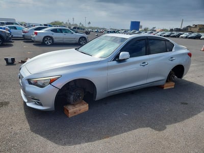 JN1BV7AP1EM****** 2014 Infiniti Q50