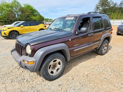 1J4GL48K84W****** 2004 Jeep Liberty