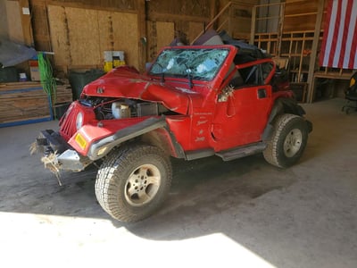 1J4FA49S1YP****** 2000 Jeep Wrangler