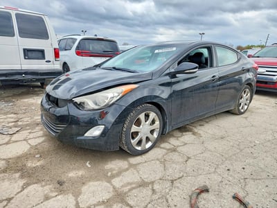KMHDH4AE6CU****** 2012 Hyundai Elantra