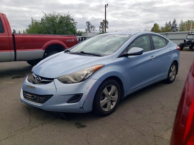 KMHDH4AEXDU****** 2013 Hyundai Elantra