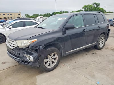 5TDZK3EH8DS****** 2013 Toyota Highlander