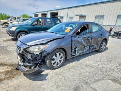 JM1BM1U72E1****** 2014 Mazda 3