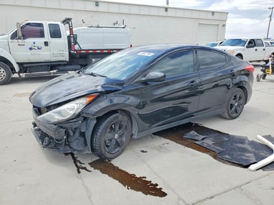 KMHDH4AE1DU****** 2013 Hyundai Elantra
