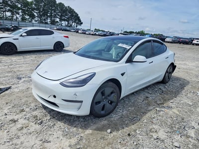 5YJ3E1EA0NF****** 2022 Tesla Model 3