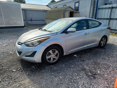 KMHDH4AE5EU****** 2014 Hyundai Elantra