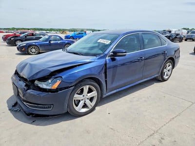 1VWBH7A32DC****** 2013 Volkswagen Passat