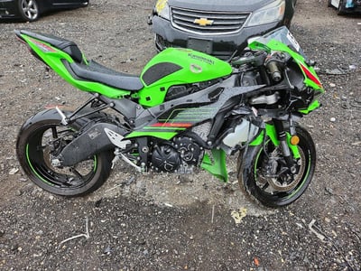 JKBZXJK14RA****** 2024 Kawasaki Ninja ZX-6R Non-ABS