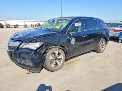 5FRYD3H28GB****** 2016 Acura MDX