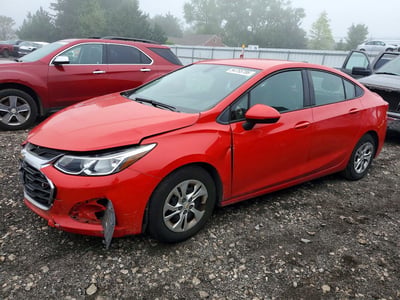 1G1BJ5SM4K7****** 2019 Chevrolet Cruze