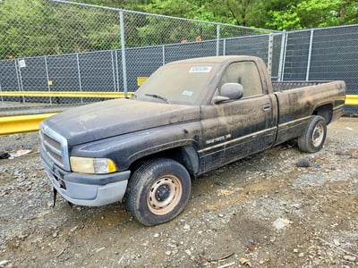 1B7HC16X3YS****** 2000 Dodge Ram 1500