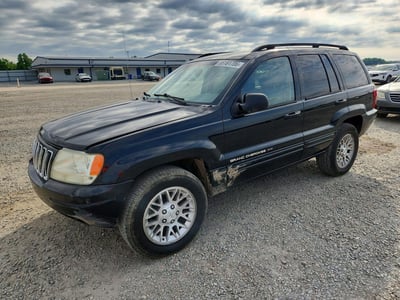 1J8GW58N72C****** 2002 Jeep Grand Cherokee