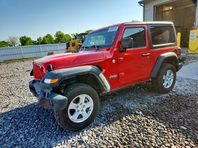1C4GJXAN2LW****** 2020 Jeep Wrangler