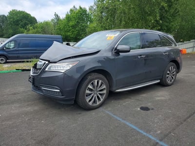5FRYD4H46EB****** 2014 Acura MDX