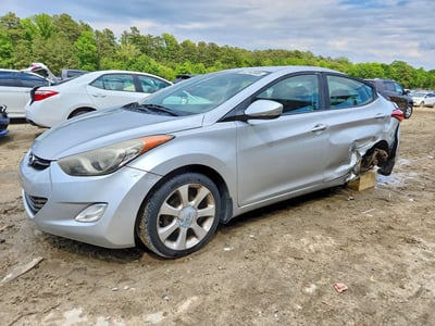 KMHDH4AE9DU****** 2013 Hyundai Elantra