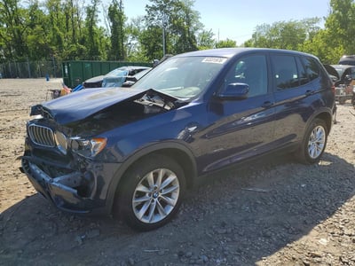 5UXWX9C56E0****** 2014 BMW X3