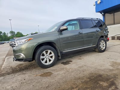 5TDBK3EH9CS****** 2012 Toyota Highlander