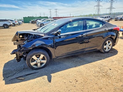 KMHDH4AE3DU****** 2013 Hyundai Elantra