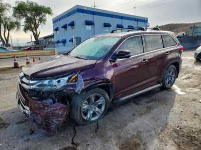 5TDDZRFH8KS****** 2019 Toyota Highlander