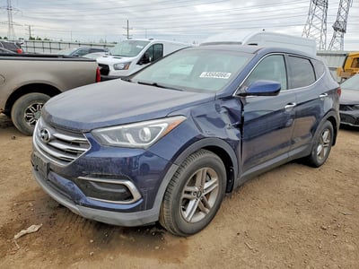 5XYZTDLB0HG****** 2017 Hyundai Santa Fe