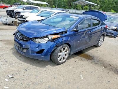 KMHDH4AE1DU****** 2013 Hyundai Elantra