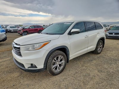 5TDBKRFH3ES****** 2014 Toyota Highlander
