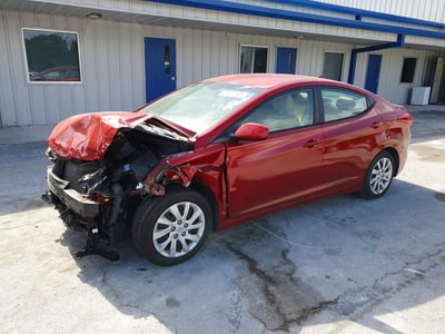 KMHDH4AE4DU****** 2013 Hyundai Elantra