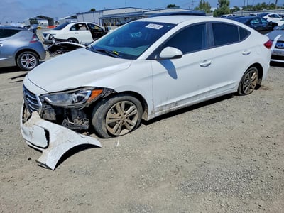 5NPD84LF2JH****** 2018 Hyundai Elantra