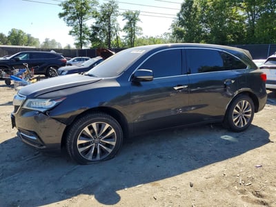 5FRYD4H46GB****** 2016 Acura MDX